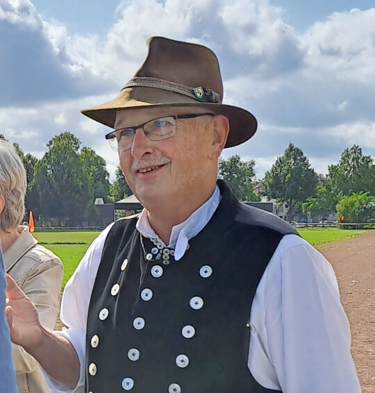 Reinhard Heintz beim Schferfest 2024.