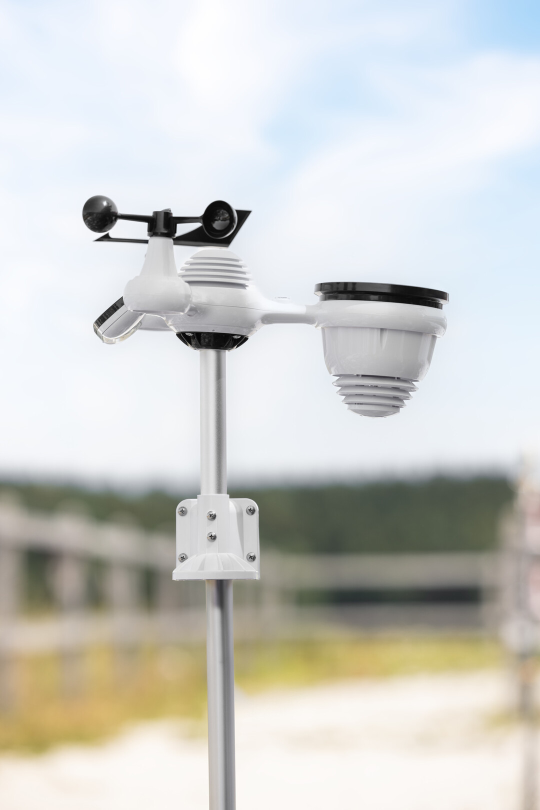 Anwendungsbeispiel der digitalen Wetterstation (Au�enstation)