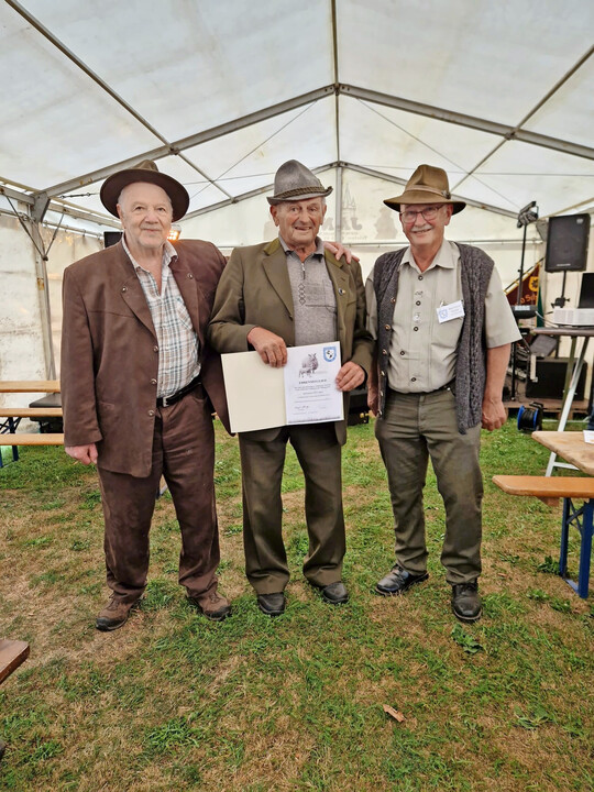 v.l.: Heinz Orf, Reinhold Stein, Reinhard Heintz.