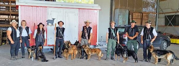 Hüter und Richter beim NRW-Landeshüten.