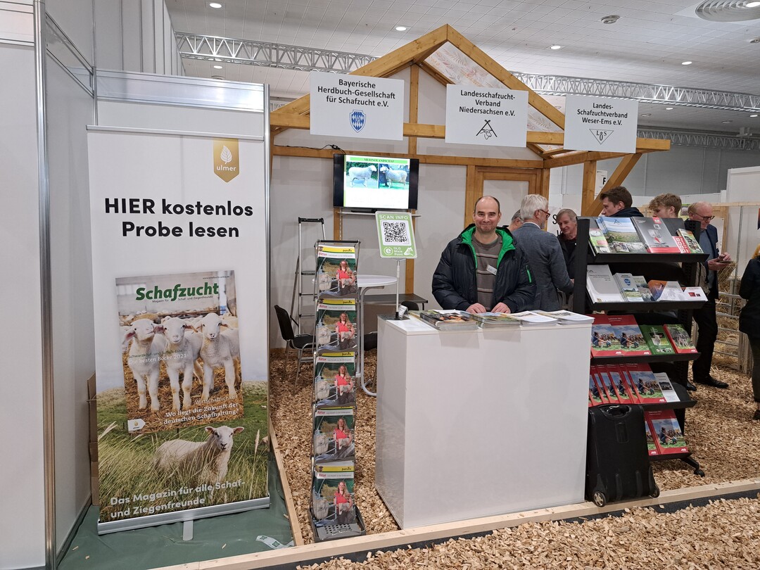 Die "Schafzucht" auf der EuroTier