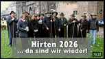Startbildschirm des YouTube-Videos „Hirten 2026 ...da sind wir wieder!“