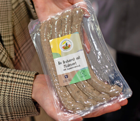 Macht Lust auf Määhr: Die Bio-Bratwurst vom Lamm.