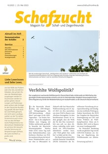 Cover Schafzucht 10/2023