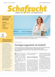 Cover Schafzucht 12/2023