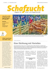 Cover Schafzucht 22/2023
