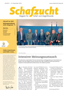 Cover Schafzucht 24/2023