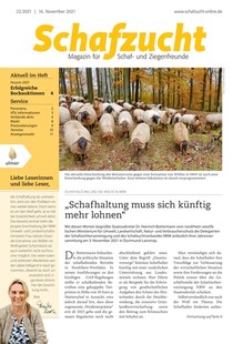 Cover Schafzucht 22/2021