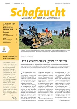 Cover Schafzucht 24/2021