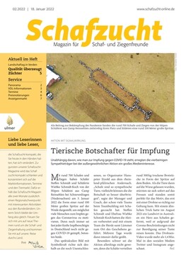 Cover Schafzucht 02/2022