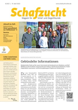 Cover Schafzucht 08/2022