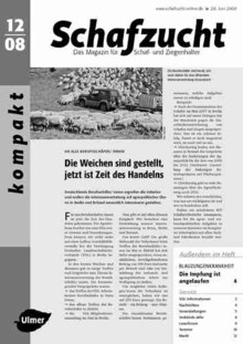 Cover Schafzucht 12/2008