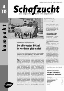 Cover Schafzucht 04/2010