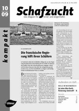 Cover Schafzucht 10/2009