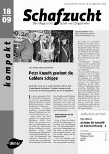 Cover Schafzucht 18/2009