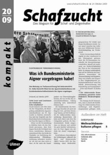 Cover Schafzucht 20/2009
