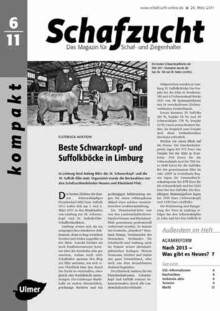 Cover Schafzucht 06/2011