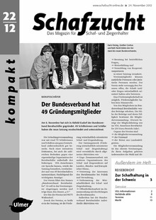 Cover Schafzucht 22/2012