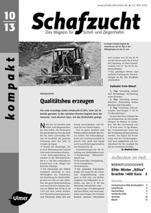 Cover Schafzucht 10/2013