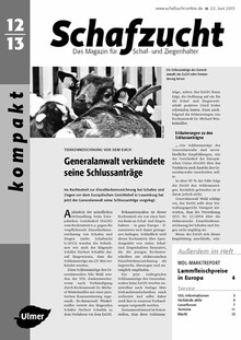 Cover Schafzucht 12/2013