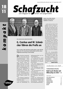 Cover Schafzucht 18/2011
