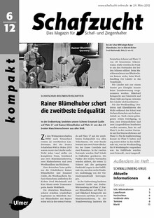 Cover Schafzucht 06/2012
