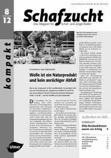 Cover Schafzucht 08/2012