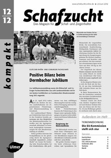 Cover Schafzucht 12/2012