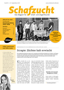 Cover Schafzucht 18/2014