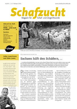 Cover Schafzucht 04/2015