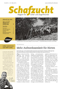 Cover Schafzucht 10/2015