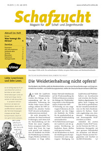 Cover Schafzucht 14/2015