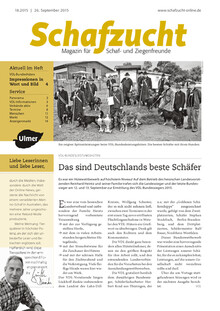 Cover Schafzucht 18/2015
