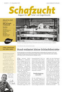 Cover Schafzucht 24/2015