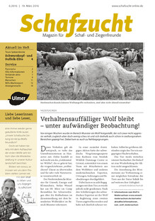 Cover Schafzucht 06/2016