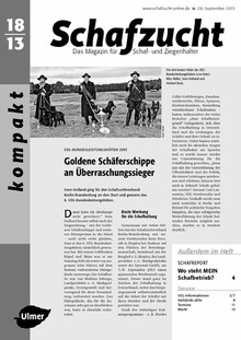 Cover Schafzucht 18/2013
