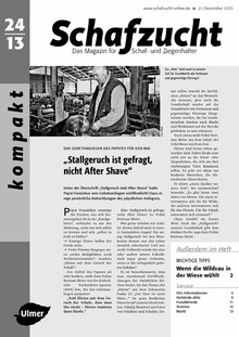 Cover Schafzucht 24/2013
