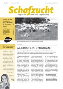 Cover Schafzucht 24/2017