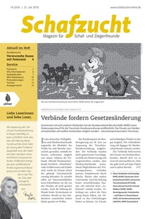 Cover Schafzucht 14/2018