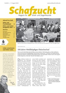 Cover Schafzucht 16/2018