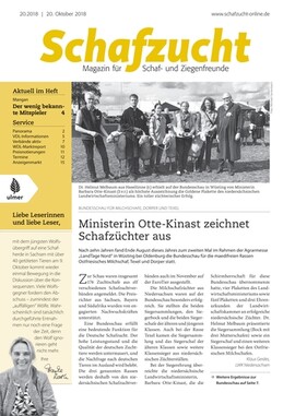 Cover Schafzucht 20/2018