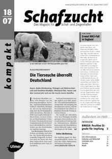Cover Schafzucht 18/2007
