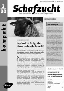 Cover Schafzucht 02/2008