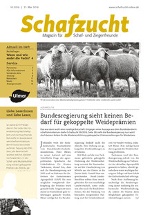 Cover Schafzucht 10/2016