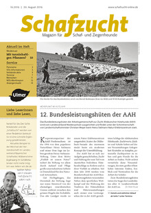 Cover Schafzucht 16/2016