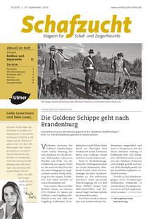 Cover Schafzucht 18/2016