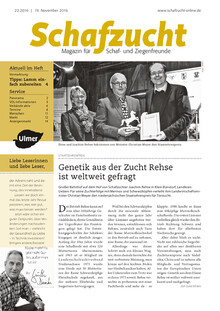 Cover Schafzucht 22/2016