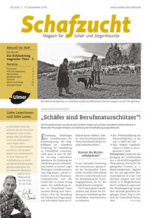 Cover Schafzucht 24/2016