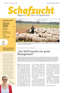 Cover Schafzucht 02/2021