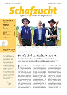 Cover Schafzucht 18/2021